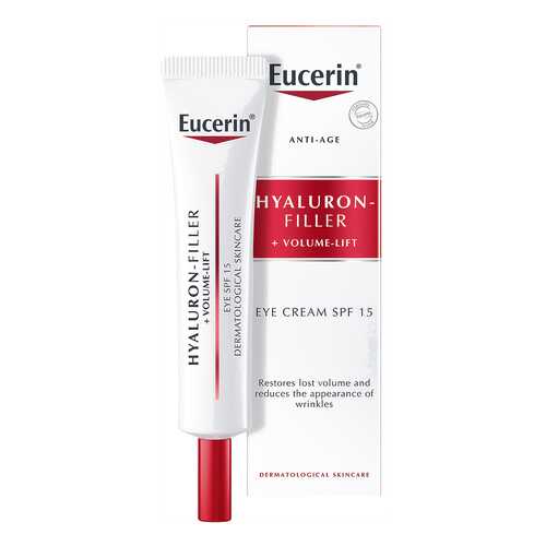 Крем для лица для ухода за кожей вокруг глаз Eucerin Hyaluron-Filler+Volume-Lift в Магнит Косметик