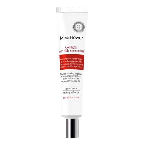 Крем для век Medi Flower Collagen Refining Wrinkle Eye Cream 40 мл в Магнит Косметик