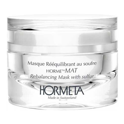 Маска для глаз Hormeta Masque Reequilibrant au Soufre 50 мл в Магнит Косметик