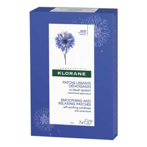 Маска для глаз Klorane Bleuet Patchs Lissants Defatigants 7*2 мл в Магнит Косметик