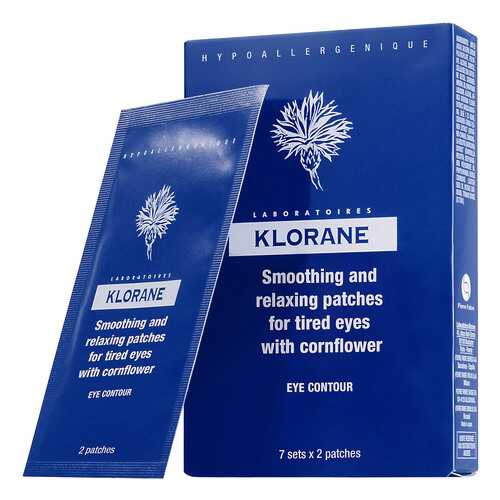 Маска для глаз Klorane Успокаивающая 7*2 мл в Магнит Косметик