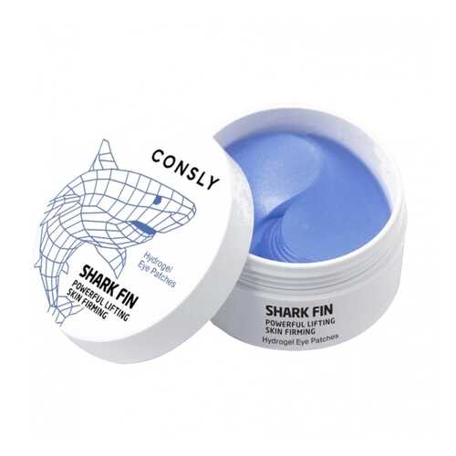 Патчи Consly Hydrogel Shark Fin Eye Patches с экстрактом акульего плавника, 60 шт в Магнит Косметик