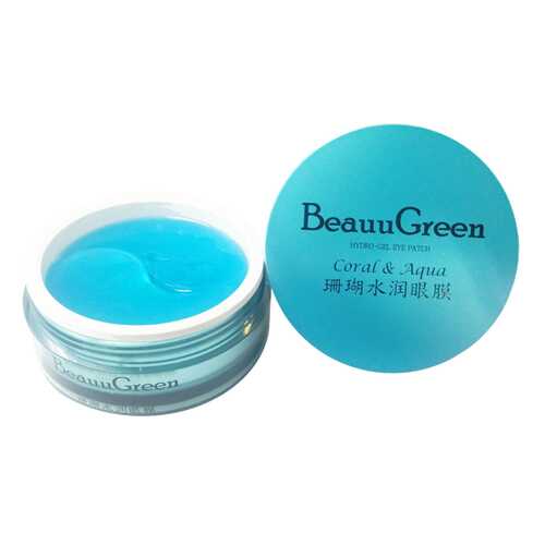 Патчи для глаз BeauuGreen Coral&Aqua Hydrogel Eye Patch в Магнит Косметик