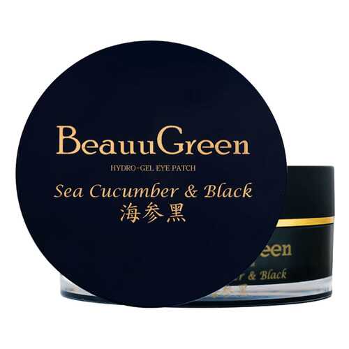 Патчи для глаз BeauuGreen Sea Cucumber & Black Hydrogel Eye Patch 60 шт в Магнит Косметик