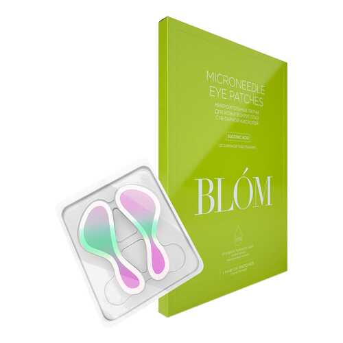 Патчи для глаз BLOM Microneedle Eye Patches Succinic Acid 1 шт в Магнит Косметик