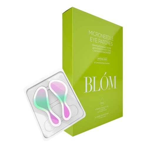 Патчи для глаз BLOM Microneedle Eye Patches Succinic Acid 4 шт в Магнит Косметик
