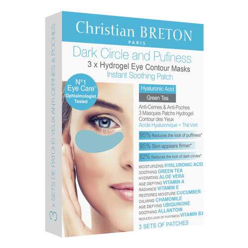 Патчи для глаз Christian Breton Reduce Dark Circles Puffiness 3 шт в Магнит Косметик