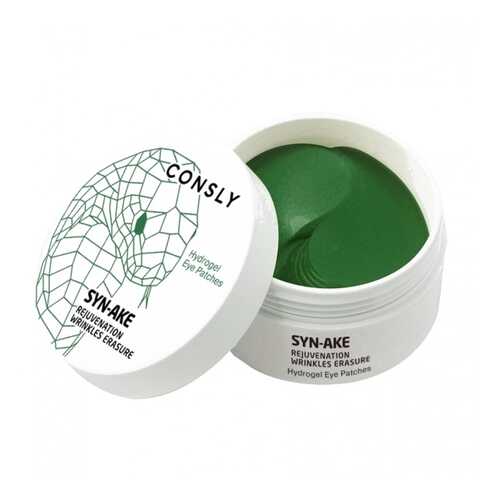 Патчи для глаз Consly Hydrogel Syn-Ake Eye Patches с Пептидом Syn-Ake, 60 шт в Магнит Косметик
