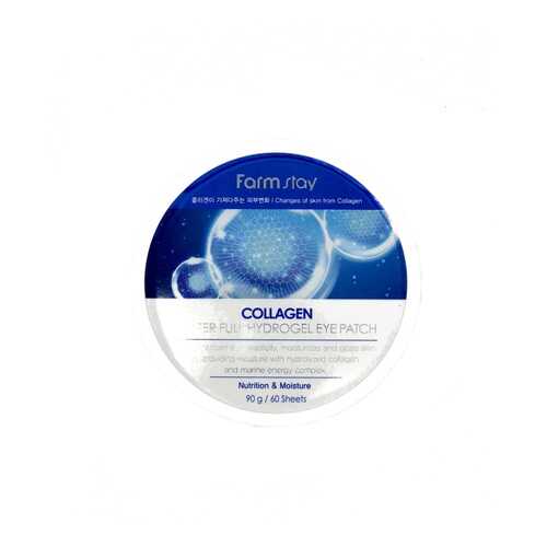 Патчи для глаз Farm Stay Collagen Water Full Hydrogel Eye Patch 90 г в Магнит Косметик