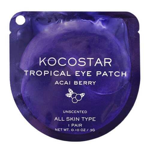 Патчи для глаз Kocostar Tropical Eye Patch Acai Berry 3 г в Магнит Косметик