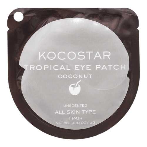 Патчи для глаз Kocostar Tropical Eye Patch Coconut 3 г в Магнит Косметик