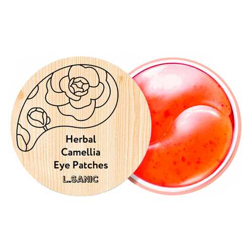 Патчи для глаз L.Sanic Herbal Camellia Hydrogel Eye Patch 60*1,4 г в Магнит Косметик