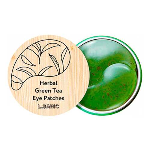 Патчи для глаз L.Sanic Herbal Green Tea Hydrogel Eye Patches 60 шт в Магнит Косметик