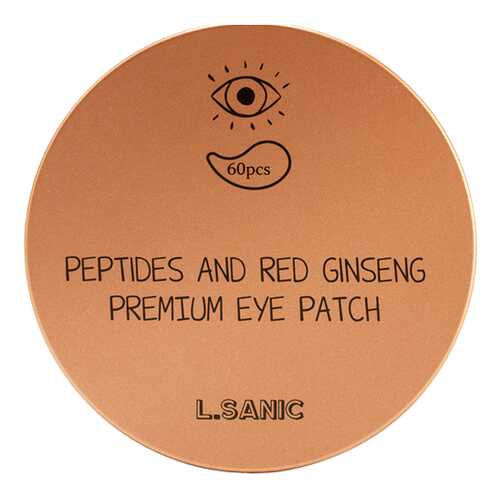 Патчи для глаз L’Sanic Peptides and Red Ginseng Premium Eye Patch 60 шт в Магнит Косметик