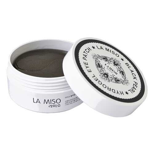 Патчи для глаз LA MISO Black Pearl Hydrogel Eye Patch 60 шт в Магнит Косметик
