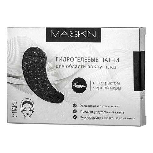 Патчи для глаз Maskin С экстрактом Черной икры 2 пары в Магнит Косметик