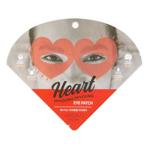 Патчи для глаз MEDIUS Heart Ppyoung Ppyoung Eye Patch в Магнит Косметик