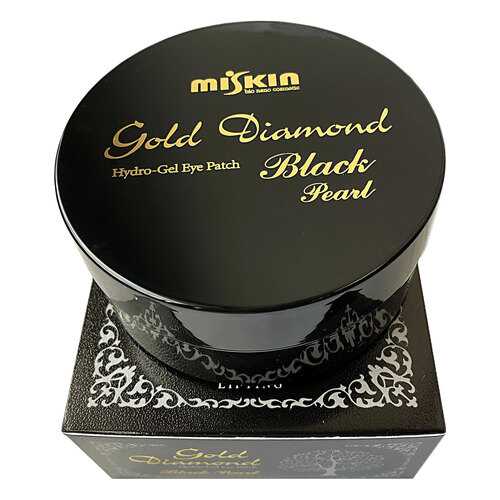 Патчи для глаз Miskin Gold Diamond Hydro Gel Patch Black 60 шт в Магнит Косметик