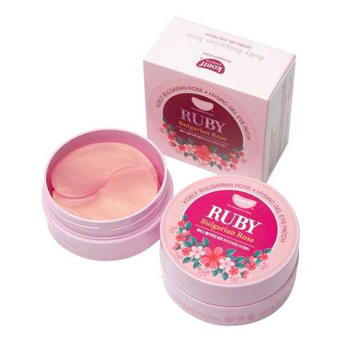 Патчи для глаз Petitfee Koelf Ruby & Bulgarian Rose 60 шт в Магнит Косметик