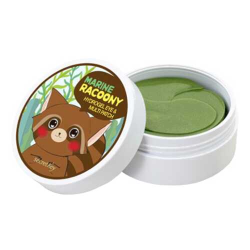 Патчи для глаз Secret Key Marin Racoony Hydrogel Eye & Multi Patch 60 шт в Магнит Косметик