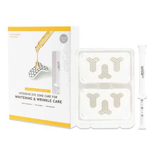 Патчи для кожи вокруг глаз Snow2+ Magnesium Care for Wrinkle and Whitening в Магнит Косметик