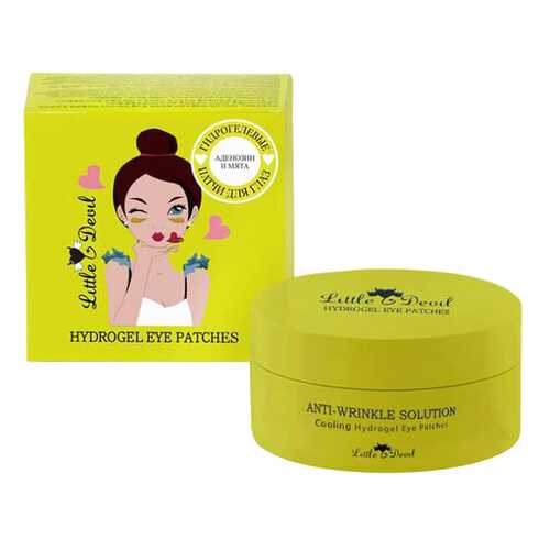 Патчи для век Little Devil Anti-Wrinkle Solution Cooling Hydrogel Eye Patches в Магнит Косметик