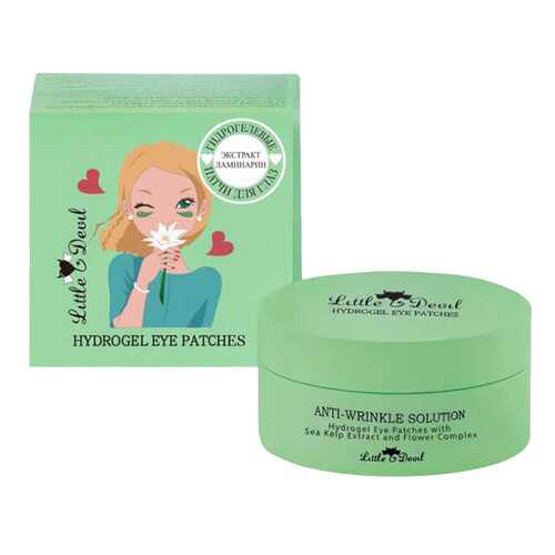 Патчи для век Little Devil Anti-Wrinkle Solution with Sea Kelp Extract&Flower Complex в Магнит Косметик