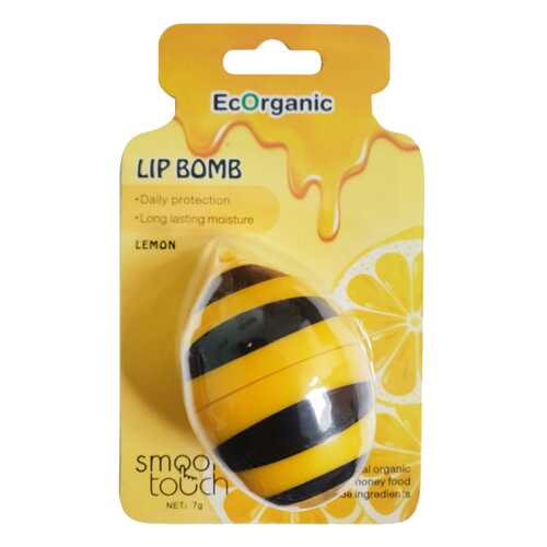 Бальзам для губ EcOrganic Лимон 7 г в Магнит Косметик