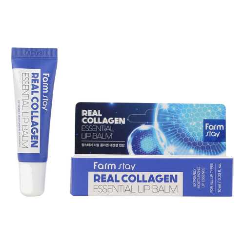 Бальзам для губ FarmStay Lip balm Real Collagen Essential 10 мл в Магнит Косметик