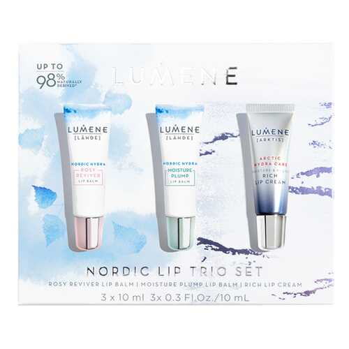 Бальзам для губ Lumene Nordic Hydra Lip Balm Trio Set в Магнит Косметик