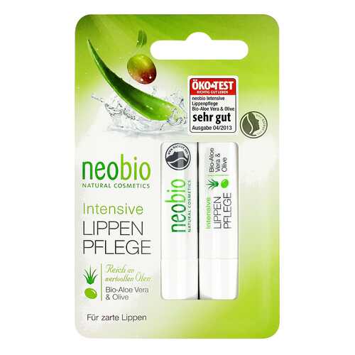 Бальзам для губ Neobio Lipcare (Care Only) 2 х 4,2 г в Магнит Косметик