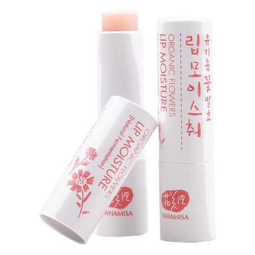 Бальзам для губ Whamisa Organic Flowers Lip Moisture в Магнит Косметик