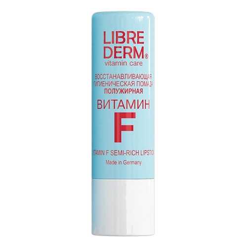 Гигиеническая помада LIBREDERM Vitamin F Semi Rich Lipstick 4 г в Магнит Косметик
