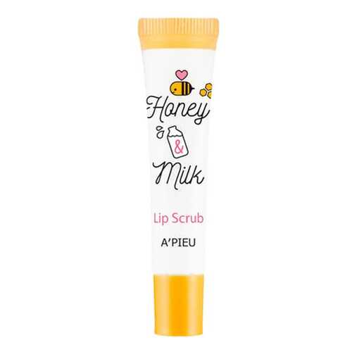 Скраб для губ A'Pieu Honey & Milk Lip Scrub 8 мл в Магнит Косметик