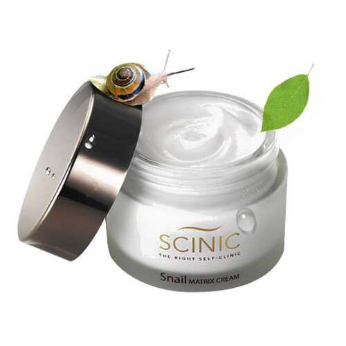 Антивозрастной крем для лица Scinic Snail Matrix Cream с фильтратом слизи улитки и EGF в Магнит Косметик