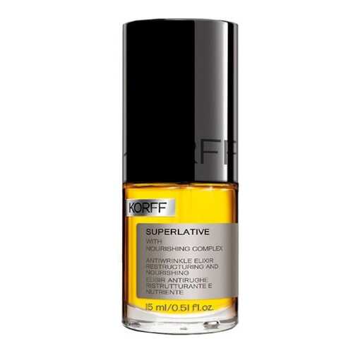 Эликсир Korff Superlative Antiwrinkle Restructuring Nourishing Elixir 15 мл в Магнит Косметик