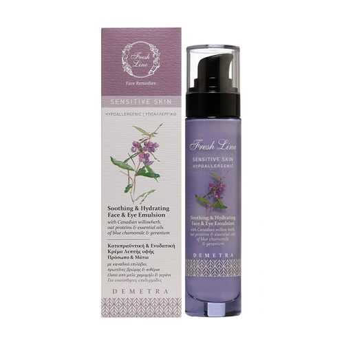 Эмульсия для лица Fresh Line Demetra Soothing and Hydrating Face and Eye Emulsion в Магнит Косметик