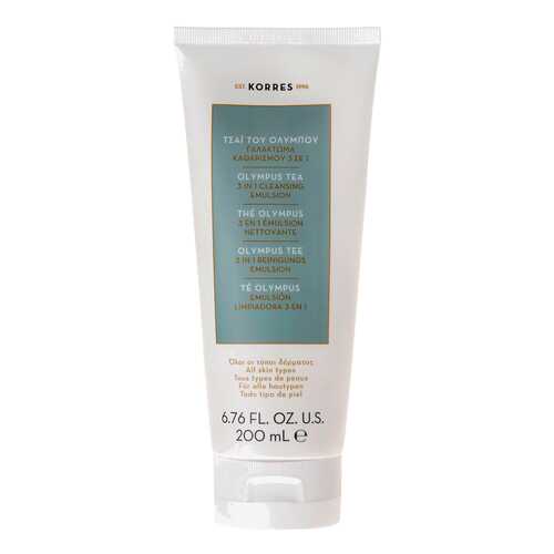 Эмульсия для лица Korres Olympus Tea 3 in1 Cleansing Emulsion 200 мл в Магнит Косметик