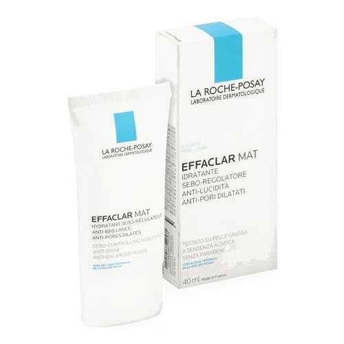 Эмульсия La Roche-Posay Effaclar Mat увлажняющая, матирующая, себорегулирующая, 40 мл в Магнит Косметик