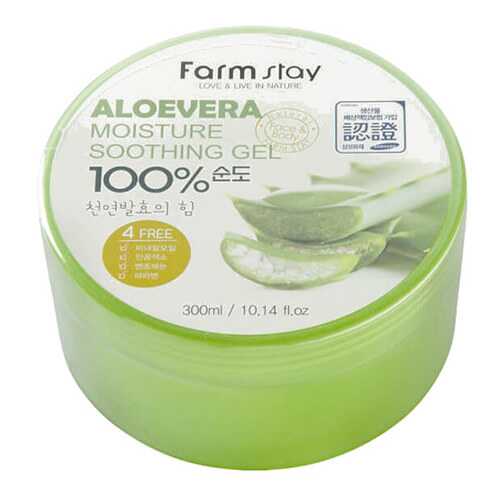 Гель для лица FarmStay Soothing Gel Aloe Vera 300 мл в Магнит Косметик