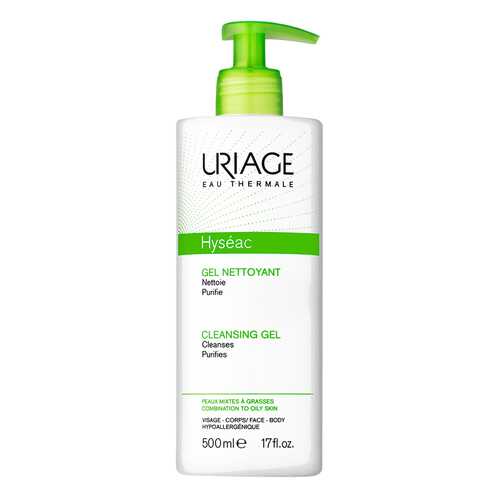 Гель для лица Uriage Hyseac U06098 500 мл в Магнит Косметик