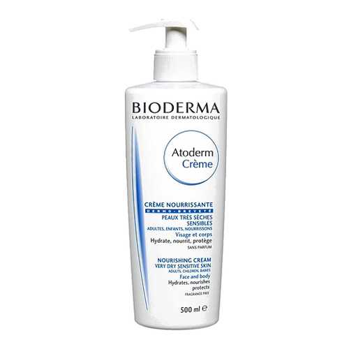 Крем Bioderma для лица и тела Atoderm с помпой 500мл в Магнит Косметик