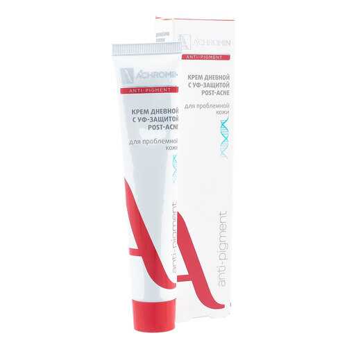 Крем для лица Achromin Дневной с Уф-защитой Post-Acne 50 мл в Магнит Косметик