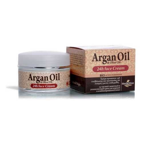 Крем для лица Arganoil уход 24ч для жирной и комбинированной кожи 50 мл в Магнит Косметик
