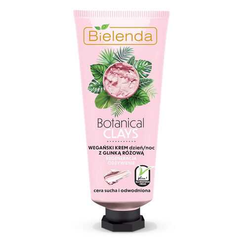 Крем для лица Bielenda, Botanical Clays, с розовой глиной, 50 мл в Магнит Косметик