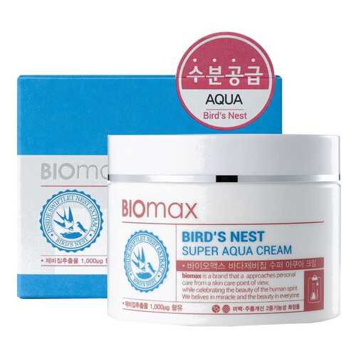 Крем для лица BIOmax Bird's nest Super Aqua Cream 100мл в Магнит Косметик