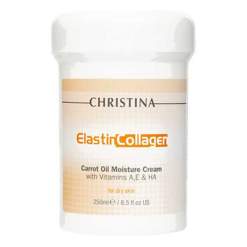 Крем для лица Christina Elastin Сollagen Carrot Oil Moisture Cream 250 мл в Магнит Косметик