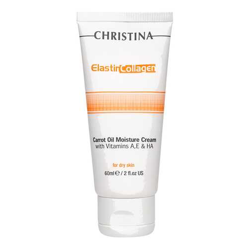 Крем для лица Christina Elastin Сollagen Carrot Oil Moisture Cream 60 мл в Магнит Косметик