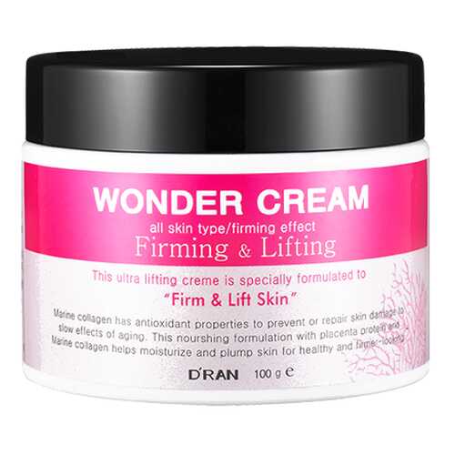 Крем для лица D'ran Укрепляющий Лифтинг Firming & Lifting Wonder Cream. 100гр в Магнит Косметик