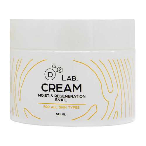 Крем для лица D2 Lab Cream Moist & Regeneration Snail 50 мл в Магнит Косметик